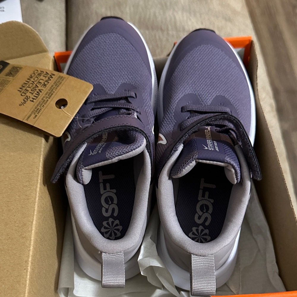 Nike kids size 13 C Soft Purple Athletic Shoes